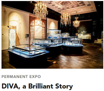 Sparkling Visit at DIVA Museum: presentation, guided tours in FR, EN, NL, plus Refreshments